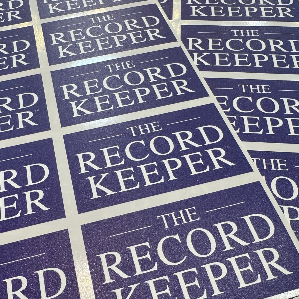 The Record Keeper™ Sticker